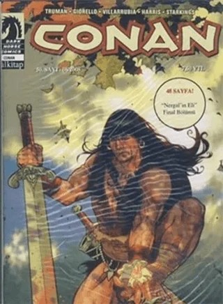 Conan Sayı: 50 "Nergal’in Eli" Final Bölümü – Lal Kitap kitap kapağı