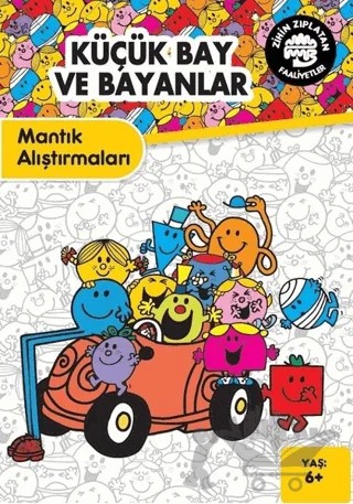 Küçük Bay ve Bayanlar - Zihin Zıplatan Faaliyetler – Kolektif – Doğan Egmont Yayıncılık kitap kapağı