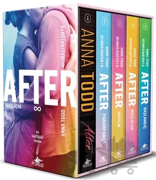 After Serisi Özel Kutulu Set (5 Kitap Takım) – Anna Todd – Pegasus Yayınları kitap kapağı