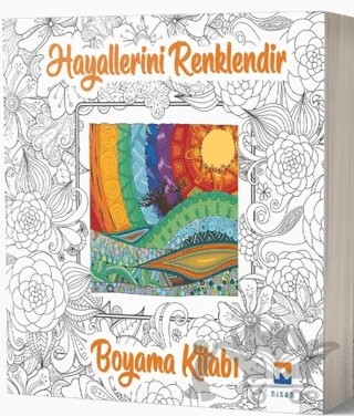 Hayallerini Renklendir - Boyama Kitabı – Kolektif – Nisan Kitabevi kitap kapağı