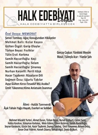 Halk Edebiyatı Dergisi: 64 Ocak - Şubat 2025 – Halk Edebiyatı Dergisi Yayınları kitap kapağı