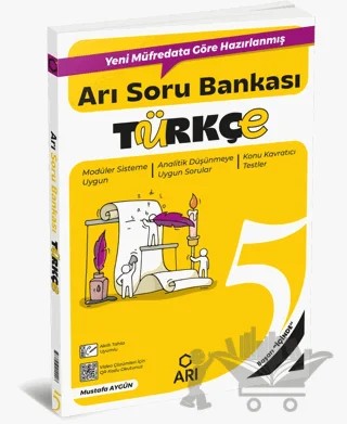 5. Sınıf Türkçe Arı Soru Bankası – Mustafa Aygün – Arı Yayıncılık kitap kapağı