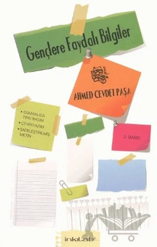 Gençlere Faydalı Bilgiler – Ahmed Cevdet Paşa – İnkılab Yayınları kitap kapağı