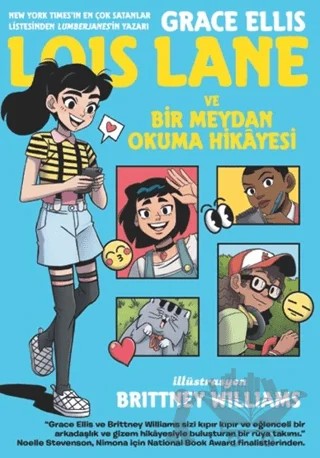 Lois Lane Ve Bir Meydan Okuma Hikayesi – Grace Ellis – Dinozor Genç kitap kapağı
