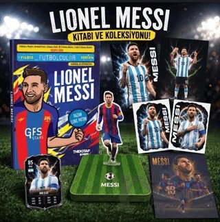 Yıldız Futbolcular Serisi - Lionel Messi – Luke Paton – The Kitap Çocuk kitap kapağı