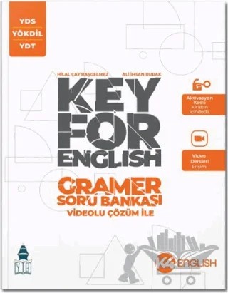 Key For English Gramer Soru Bankası – Kolektif – K4 English Yayıncılık kitap kapağı