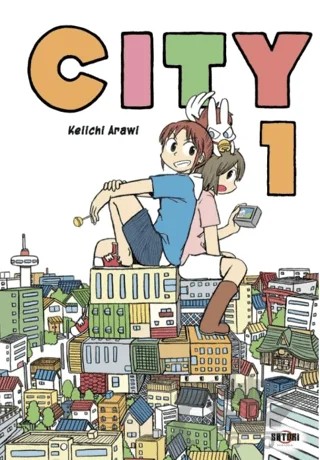 City - 1 – Keiichi Arawi – Satori kitap kapağı