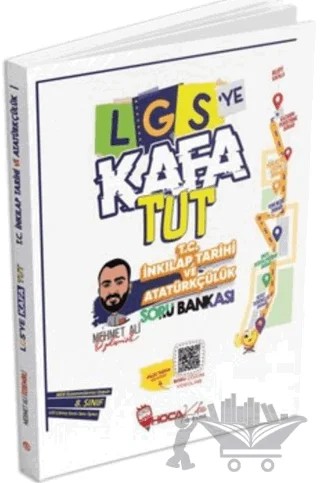 LGS T.C. İnkılap Tarihi ve Atatürkçülük Soru Bankası – Mehmet Ali Özdemirli – Hoca Kafası Yayınları kitap kapağı
