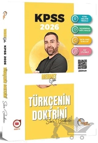 2026 KPSS Türkçenin Doktrini Soru Bankası Çözümlü – Mehmet Çele – Doktrin Yayınları kitap kapağı