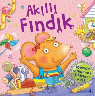 Akıllı Fındık – Sienna Williams – İş Bankası Kültür Yayınları kitap kapağı