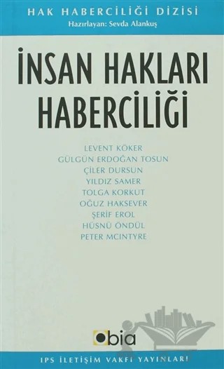 İnsan Hakları Haberciliği – Sevda Alankuş – IPS İletişim Vakfı Yayınları kitap kapağı