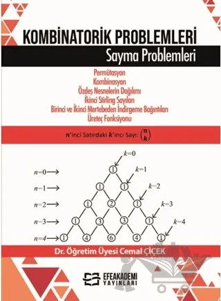 Kombinatorik Problemleri – Cemal Çiçek – Efe Akademi Yayınları kitap kapağı