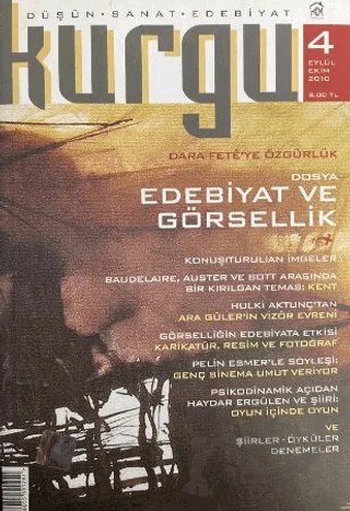 Kurgu Düşün Sanat Edebiyat Dergisi Sayı: 4 Eylül - Ekim 2010 – Kurgu Kültür Merkezi kitap kapağı