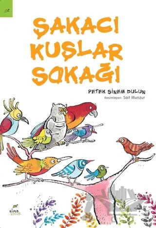 Şakacı Kuşlar Sokağı – Petek Sinem Dulun – ELMA Yayınevi kitap kapağı