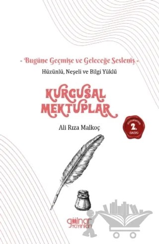 Hüzünlü Neşeli ve Bilgi Yüklü Kurgusal Mektuplar – Ali Rıza Malkoç – Gülnar Yayınları kitap kapağı