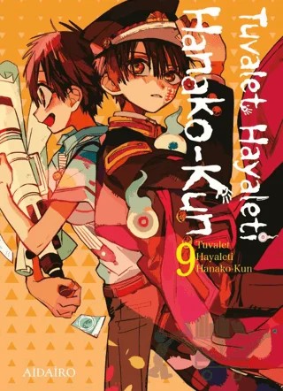 Tuvalet Hayaleti Hanako-Kun 9. Cilt – Aidairo – Gerekli Şeyler Yayıncılık kitap kapağı