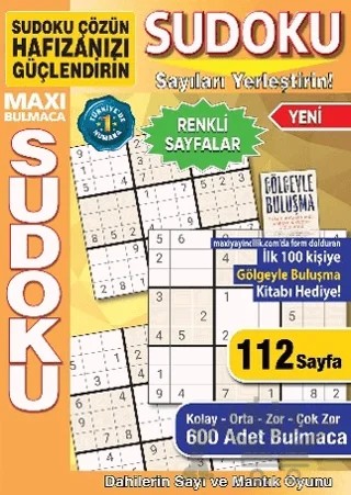Maxi Bulmaca Sudoku 25 – Kolektif – Maxi Yayıncılık kitap kapağı