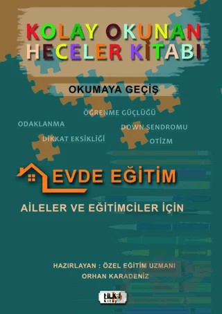 Kolay Okunan Heceler Kitabı - Okumaya Geçiş – Orhan Karadeniz – Tilki Kitap kitap kapağı