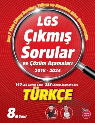 LGS Çıkmış Sorular Türkçe – Eyüp Hayta, Ümit Şen – Newton Yayınları kitap kapağı