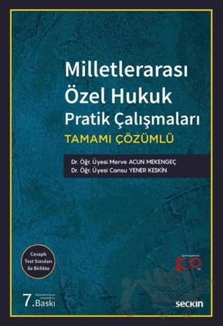 Milletlerarası Özel Hukuk Pratik Çalışmaları – Merve Acun Mekengeç, Cansu Yener Keskin – Seçkin Yayıncılık kitap kapağı