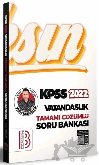 KPSS Vatandaşlık Tamamı Çözümlü Soru Bankası – Erdal Kesekler – Benim Hocam Yayınları kitap kapağı