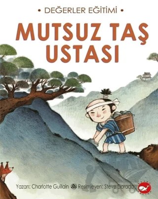 Mutsuz Taş Ustası – Charlotte Guillain – Beyaz Balina Yayınları kitap kapağı