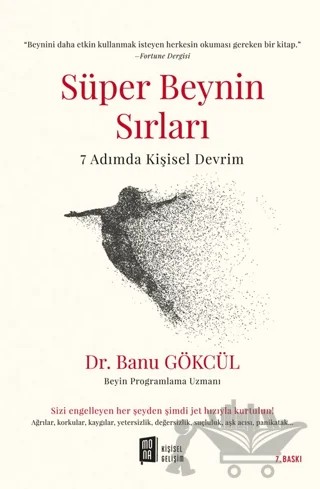 Süper Beynin Sırları – Banu Gökçül – Mona Kitap kitap kapağı