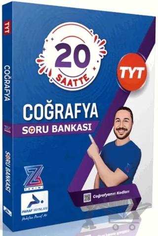 Coğrafyanın Kodları Paraf Z Takımı TYT Coğrafya Soru Bankası – Kolektif – Paraf Yayınları kitap kapağı