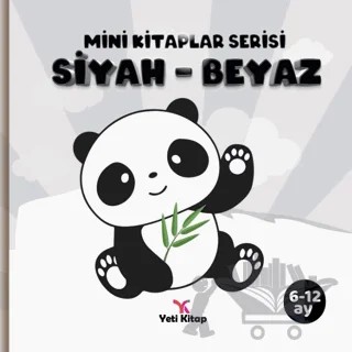 Siyah - Beyaz - Mini Kitaplar Serisi – Kolektif – Yeti Kitap kitap kapağı