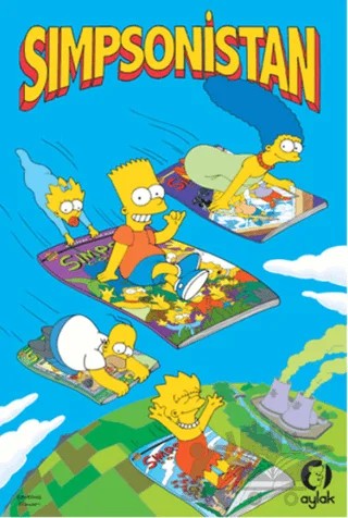 Simpsonlar – Simpsonistan – Matt Groening – Aylak Kitap kitap kapağı
