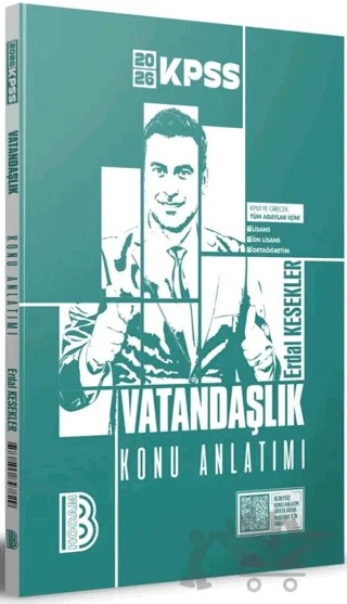 2027 KPSS Vatandaşlık Konu Anlatımı – Erdal Kesekler – Benim Hocam Yayınları kitap kapağı