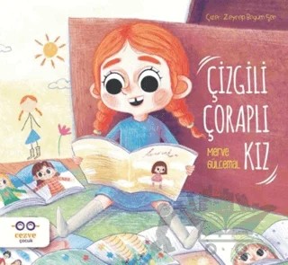Çizgili Çoraplı Kız – Merve Gülcemal – Cezve Çocuk kitap kapağı