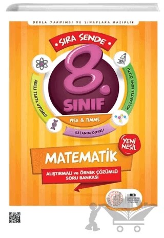 8. Sınıf Sıra Sende Matematik Soru Bankası – Halil Uçar, Sercan Dizmen – Formül Yayınları kitap kapağı