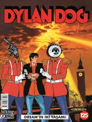 Dylan Dog Sayı 125 – Pasquale Ruju – Lal Kitap kitap kapağı