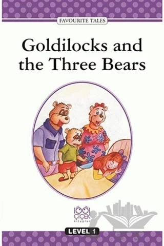 Goldilocks And The Three Bears – Anonim – 1001 Çiçek Kitaplar kitap kapağı