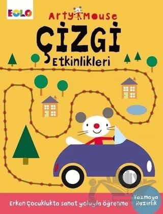 Arty Mouse - Çizgi Etkinlikleri – Kolektif – Eolo Yayıncılık kitap kapağı