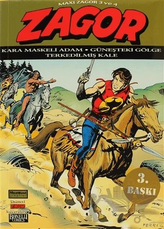 Efsanevi Zagor 5 – Francesco Moretti, Moreno Burattini – Oğlak Yayıncılık kitap kapağı
