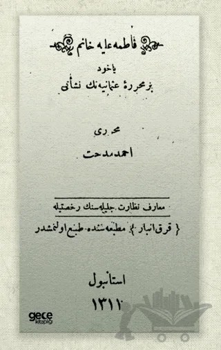 Fatma Aliye Hanım – Ahmet Mithat Efendi – Gece Kitaplığı kitap kapağı
