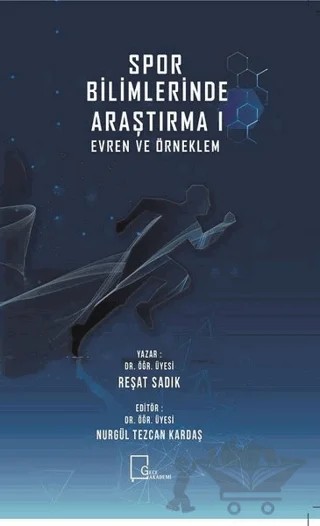 Spor Bilimlerinde Araştırma 1 – Reşat Sadık – Gece Akademi kitap kapağı