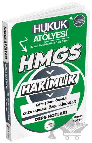 Hukuk Atölyesi HMGS Hakimlik Ceza Hukuku Özel Hükümler Ders Notları – Murat Soylu – Dizgi Kitap kitap kapağı