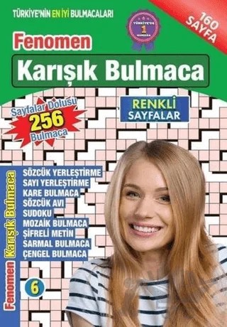 Fenomen Karışık Bulmaca 6 – Kolektif – Maxi Yayıncılık kitap kapağı