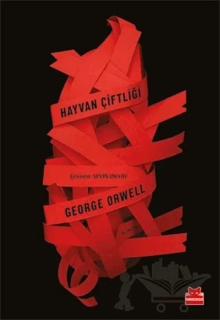 Hayvan Çiftliği – George Orwell – Kırmızı Kedi Yayınevi kitap kapağı