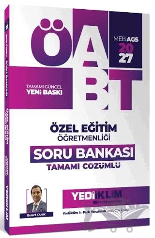 2027 MEB AGS ÖABT Özel Eğitim Öğretmenliği Tamamı Çözümlü Soru Bankası