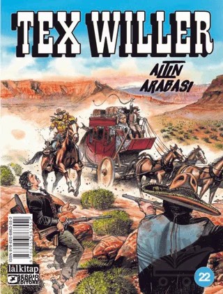 Tex Willer sayı 22 – Jacopo Rauch – Lal Kitap kitap kapağı