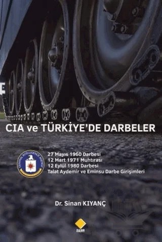 CIA ve Türkiye’de Darbeler – Sinan Kıyanç – Duvar Kitabevi kitap kapağı