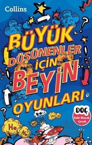 Büyük Düşünenler İçin Beyin Oyunları – Collins – Dahi Olacak Çocuk Yayınları kitap kapağı
