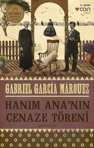 Hanım Ana’nın Cenaze Töreni – Gabriel Garcia Marquez – Can Yayınları kitap kapağı