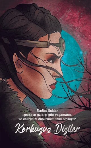 Şaman Defterleri - Korkusuz Dişiler – Evangelia Volanis – Gece Kitaplığı kitap kapağı