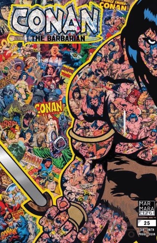 Conan the Barbarian 25 – Jim Zub, Larry Hama, Dan Slott, Jim Owsley – Marmara Çizgi kitap kapağı