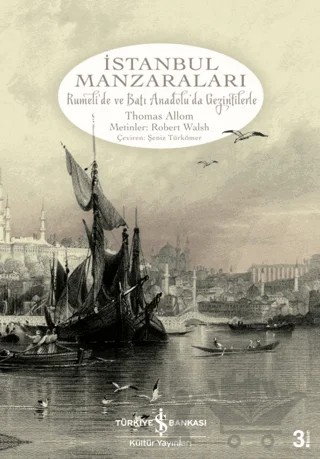 İstanbul Manzaraları – Robert Walsh – İş Bankası Kültür Yayınları kitap kapağı